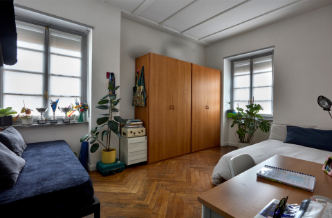 Camera Singola con divanetto e letto matrimoniale