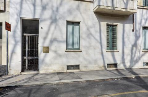 Esterno ed ingresso agli appartamenti Turati