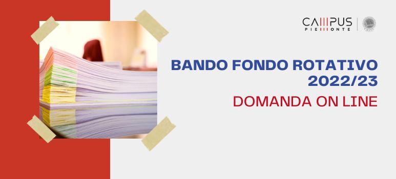 BANDO FONDO ROTATIVO  / FONDO ROTATIVO FOR RENT DEPOSIT