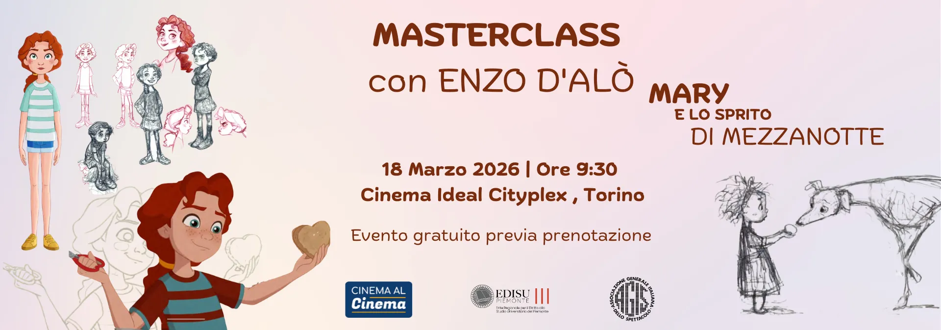 Masterclass con Enzo D'Alò