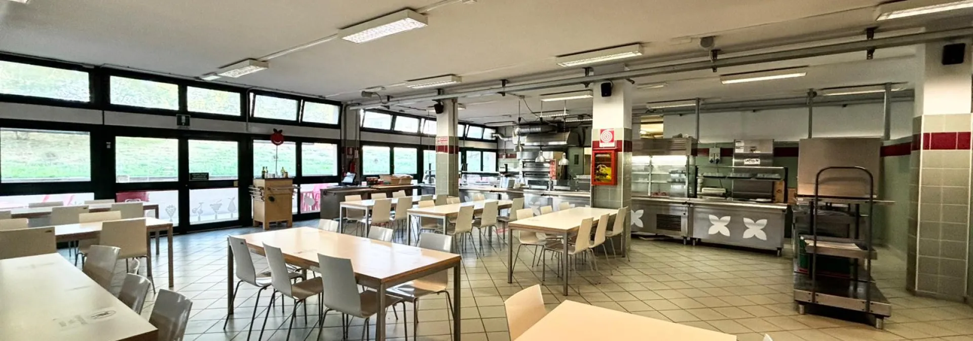 Mensa universitaria Braccini interno