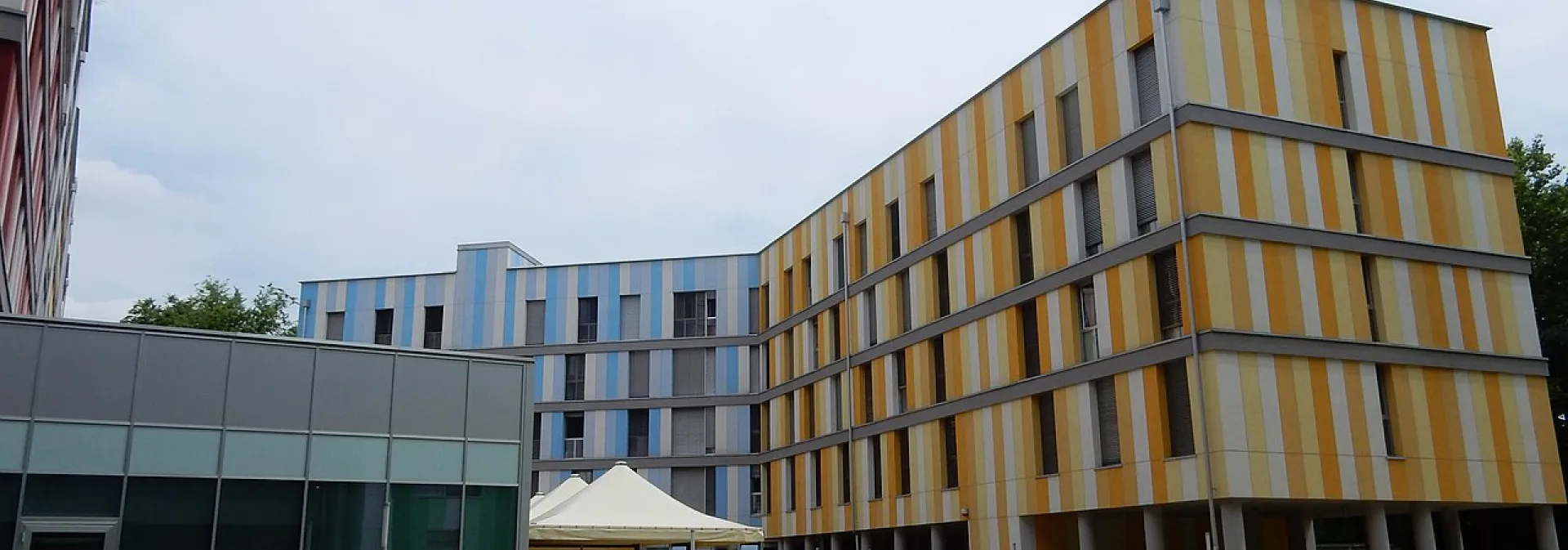 Interno cortile Campus San Paolo